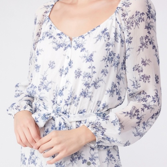 Paige Kiki Dress Deep Cobalt XXS Fits like a size 0/2 NWOT. - Picture 5 of 7